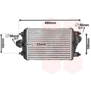 Intercooler Porsche Ir 74004081