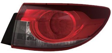 VanWezel 2766932 - Verre Achterlicht - Rechts - Voor Mazda 6 - 2013 tot 2018