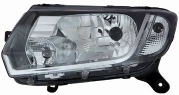 VanWezel 1507961 - Voorlicht met Knipperlicht - Voor Dacia Logan van 10/2012 tot 2016
