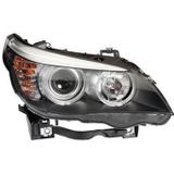 VanWezel 0661962 - Voorlicht - Voor BMW 5 E60 - 09/2003 tot 03/2010