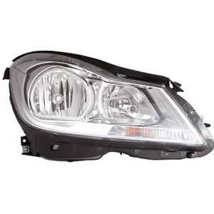 Mercedes C klasse, W204, 2011 - 2014 - koplamp, Bosch, H7+H7, elektr verstelb, incl stelmotortje, rechts