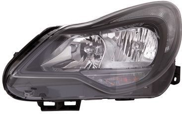 VanWezel 3752965 - Koplamp Links met Knipperlicht voor Opel Corsa D van 01/2011 tot 2015