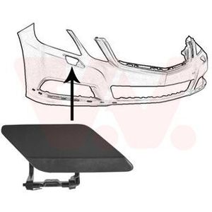 Van Wezel - Bumperlijst - Voor Mercedes Benz E-Class W212 - 2009-2013