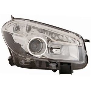 VanWezel 3389966 - Voorlicht - Nissan Qashqai j10 - 02/2010 tot 2014