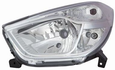 VanWezel 1566961 - Voorlicht met Knipperlicht - Voor Dacia Dokker - 03/2012 tot 2021