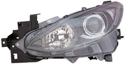 VanWezel 2744961 - Voorlicht met Knipperlicht - Voor Mazda 3 - 09/2013 tot 2018