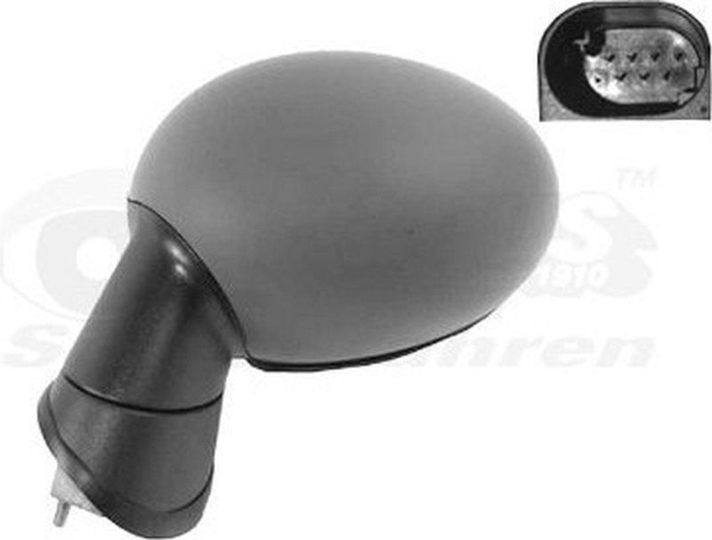 VAN WEZEL Buitenspiegel MINI 0506817 51167417465,67132755622,51162754915 Zijspiegel,Spiegel,Achteruitkijkspiegel,Autospiegel,Dodehoekspiegel