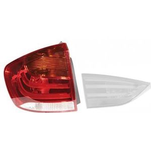 VanWezel 0678935 - Verre extérieur feu arrière gauche pour Bmw X1 e84 de 08/2012 à 2015