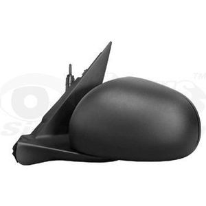 VanWezel - 1609803 - Rétroviseur Compleet - Zwart - Voor Fiat 500L van 09/2012 tot 2021