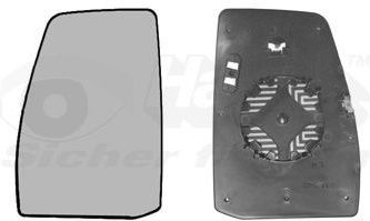VanWezel 1987831 - Miroir rétroviseur gauche pour Ford Trans. custom de 2012 à 2018