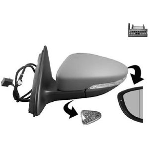 VAN WEZEL Buitenspiegel VW 5772817 3C8857537GRU,5C7857507AM,5C7857507C Zijspiegel,Spiegel,Achteruitkijkspiegel,Autospiegel,Dodehoekspiegel 5C7857507R