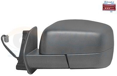 VanWezel 0255817 - Rétroviseur Compleet Links - Zwart - Voor Land Rover Discovery 3 2004-2008