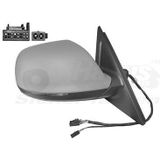 VanWezel 0380808 - Rétroviseur Compleet Rechts - Voor Audi Q5 - 09/2012 tot 2017