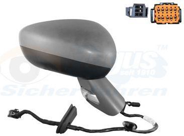 VanWezel 0963828 - Rétroviseur Compleet Rechts - Voor Citroen C5 - 04/2008 tot 2017