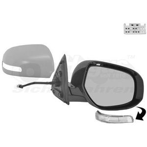 VanWezel 3274808 - Rétroviseur Compleet Dicht Rechts - Voor Mitsubishi Outlander - 2012 tot Nu
