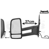 VanWezel 5862823 - Rétroviseur Compleet Links - Zwart - Voor Volkswagen Crafter 2006-2017