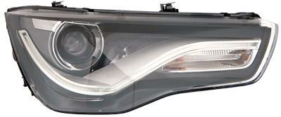 VanWezel 0301986 - Voorlicht met Knipperlicht - Audi A1 2010 tot 2014