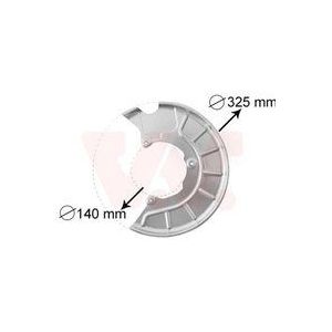 Van Wezel - REMSCHIJF BESCHERMER - Voor Audi A1 8X 2010-2014 - 1K0615311B