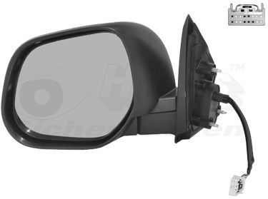VanWezel 0990817 - Rétroviseur éléctrique complet gauche pour Citroen C-crosser de 2007 à maintenant