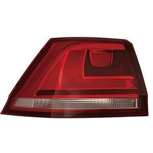 VanWezel 5767935 - Verre extérieur feu arrière gauche pour Volkswagen Golf vii de 11/2012 à 2017