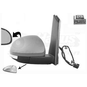 VanWezel - 5776828 - Rétroviseur - Compleet - Rechts - Voor Seat Alhambra vanaf 10/2010