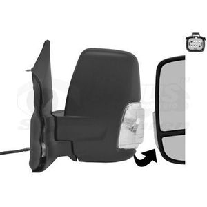 VanWezel 1991801 - Rétroviseur Compleet Links - Zwart - Voor Ford Transit (2t)