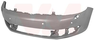 VAN WEZEL Bumper VW 5887575 5M0807217AEGRU,5M0807217P,5M0807217PGRU