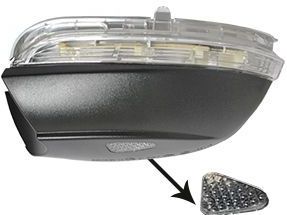 VAN WEZEL Knipperlichten VW 5772917 3C8949101E,3C8949101A Richtingaanwijzers,Knipperlamp