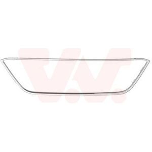 Seat Ibiza, 2012 - 2017 - grille lijst, chrome, 07/2015 -