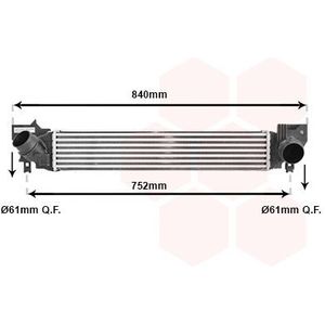 Intercooler, Inlaatluchtkoeler Mini Ir 06014700