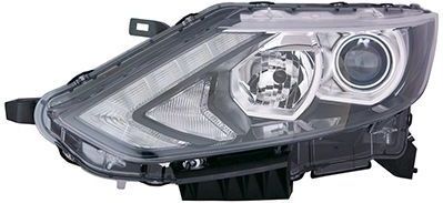 VanWezel 3391963 - Phare double avant gauche pour Nissan Qashqai j11 de 02/2014 à 2017