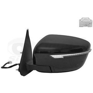 VanWezel - 3383805 - Rétroviseur Compleet - Zwart - Voor Nissan Juke 07/2014 tot 2019