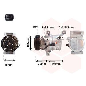 Compressor, Airconditioning Dacia Ir 1501k702