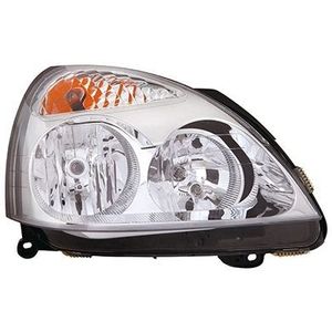 VanWezel 4341966 - Koplamp Rechts met Knipperlicht - Voor Renault Clio Campus van 09/2005 tot 2012
