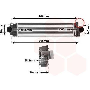 Intercooler, Inlaatluchtkoeler Ford, Ford Usa Ir 18014714