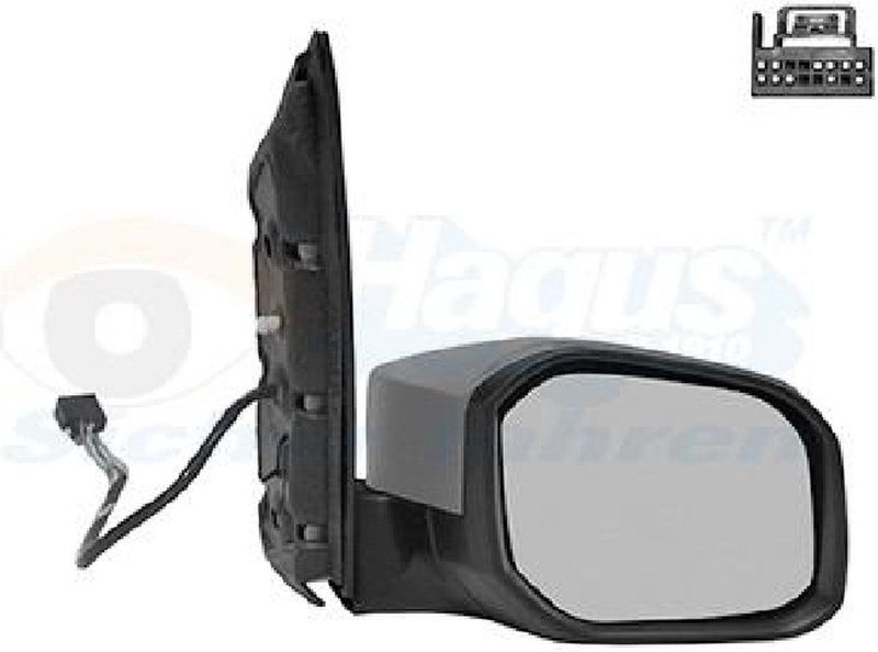 VAN WEZEL Buitenspiegel VW 5854808 2K5857408A9B9,2K5857522C,2K5857528BGRU Zijspiegel,Spiegel,Achteruitkijkspiegel,Autospiegel,Dodehoekspiegel