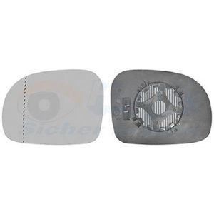 VanWezel - 3080835 - Achteruitkijkspiegel - Links - Voor Mercedes van Vito/Viano 2003-2014