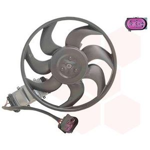 Kader + Ventilator - Audi, Porsche, Volkswagen - Diameter 300 mm - Links