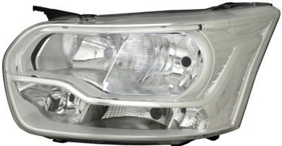 VanWezel 1991963 - Phare double avant gauche pour Ford Transit (2t) de 03/2014 à maintenant