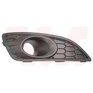 Ford Fiesta, 2013 - 2017 - voorbumpergrille, Sporty, met mistlampgat, rechts