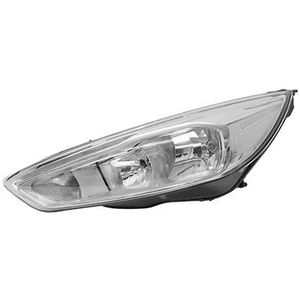 Ford Focus, 2014 - 2018 - koplamp, Varroc, H7+H1, daglicht, LED, incl stelmotortje, links