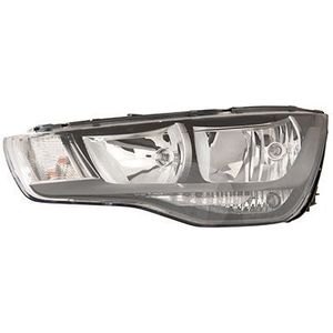 VanWezel - 0301961 - Koplamp - Zwart - Voor Audi A1 van 2010 tot 2014