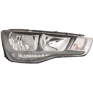 VanWezel 0301962 - Voorlicht met Knipperlicht - Zwart - Voor Audi A1 2010 tot 2014