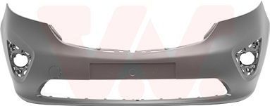VAN WEZEL Bumper OPEL 3891574 95517277,4422924