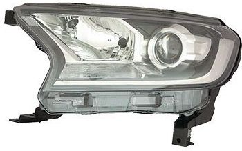 VanWezel 1964967 - Phare double avant gauche pour Ford Ranger de 04/2011 à maintenant