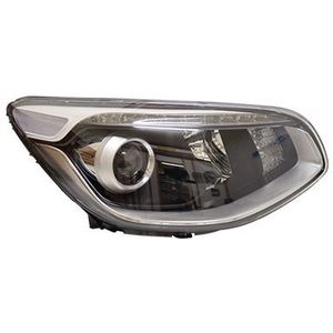 Kia Soul, 2014 - 2017 - koplamp, H7+LED, zwart, rechts