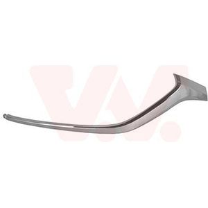 Mazda - Bumper - Chroom - Voorzijde - Links voor (bestuurderskant)