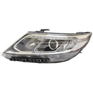 VanWezel 8388961 - Voorlicht - Zwart - Geschikt voor Kia Sorento 09/2012 tot 2015
