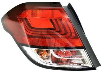 VanWezel - 0988921 - Achterlicht - Links - Voor Citroen C4 van 11/2010 tot 2018