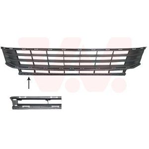 VanWezel 5819490 - Grille Prise D'air Inférieure - Voor Volkswagen Touran - 09/2015 tot Nu